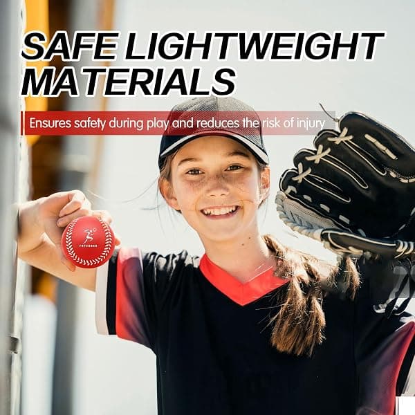 Fateuaer Foam Baseballs, 6-Pack, Six Colors — view 4 of 4