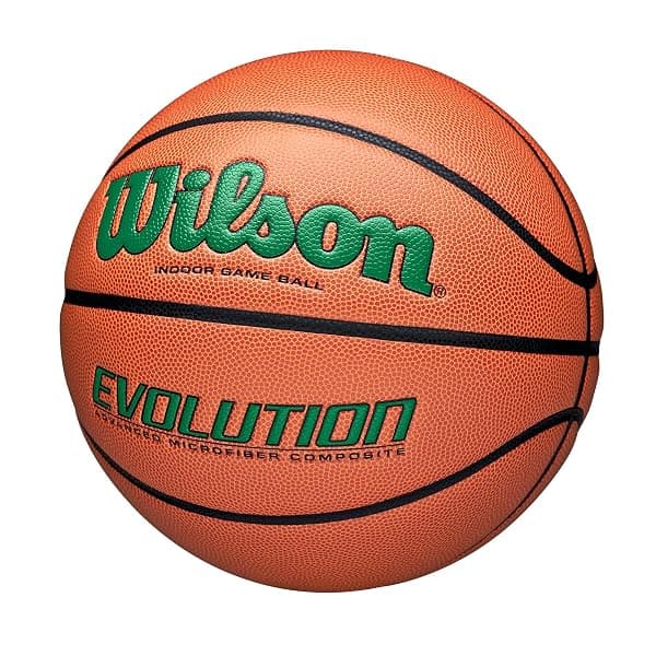 Wilson Evolution Indoor Basketball, Green, Size 7 — view 2 of 4