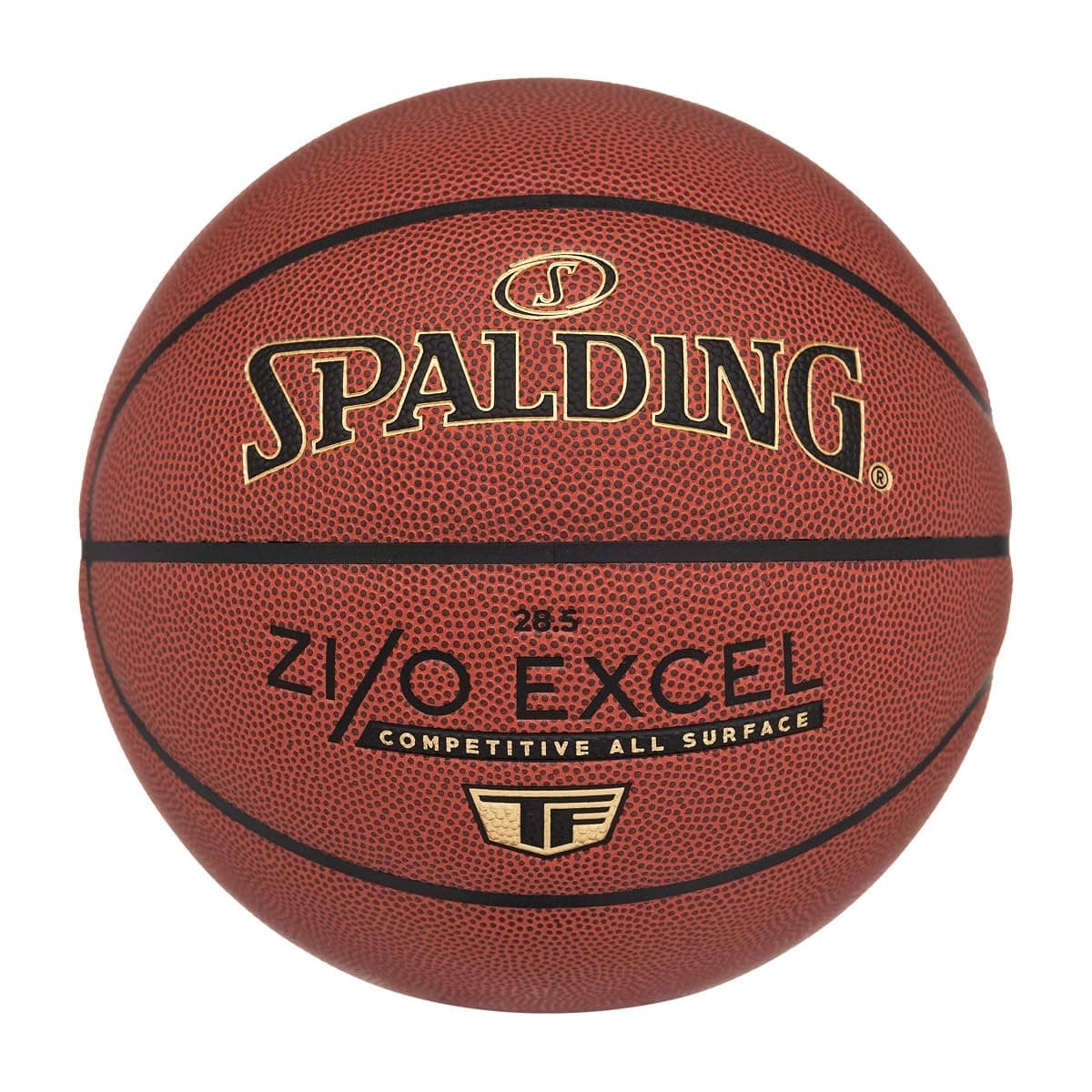Spalding Zi/O Excel Basketball, Size 6, 28.5 in