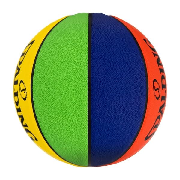 Spalding Rookie Gear Basketball, Size 5, Multi Color — view 4 of 4