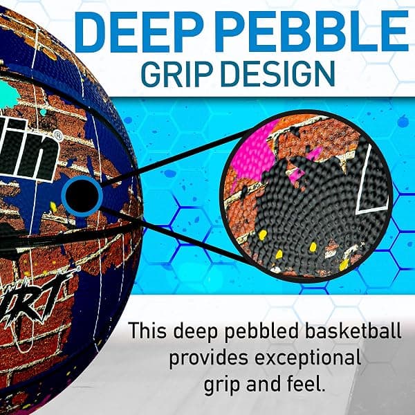 Franklin Sports Hard Court Rubber Basketball, 29.5 in — view 4 of 4