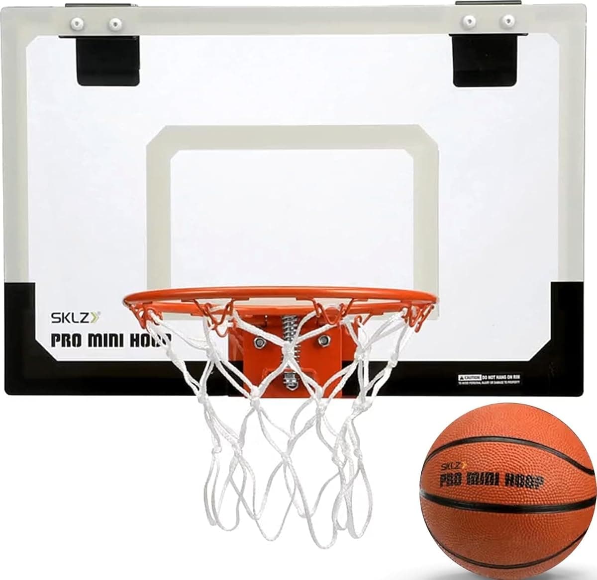 SKLZ Pro Mini Basketball Hoop, 18 x 12 in Board