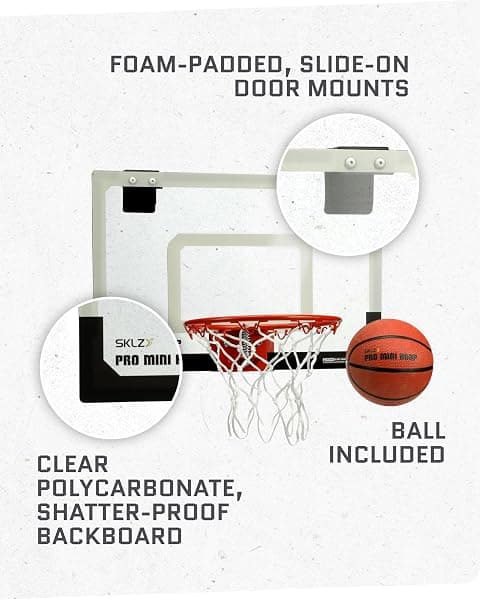 SKLZ Pro Mini Basketball Hoop, 18 x 12 in Board — view 4 of 4