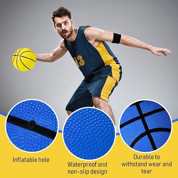 Jerify Rubber Basketball 12-Pack, Size 7, 29.5 in — view 4 of 4