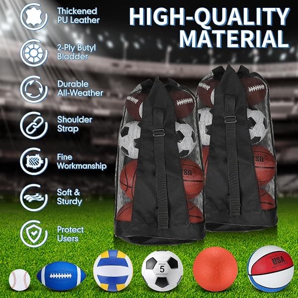 Liliful 36-Piece Bulk Sports Ball Set — view 3 of 4