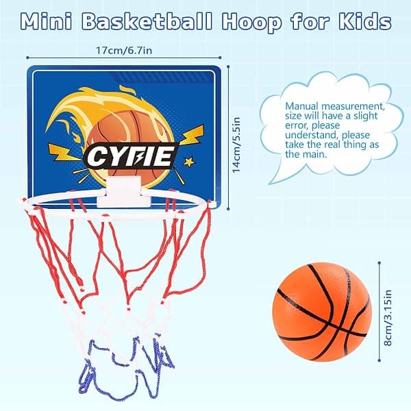 Cyfie Bathtub Basketball Hoop with Suction Cups — view 2 of 4