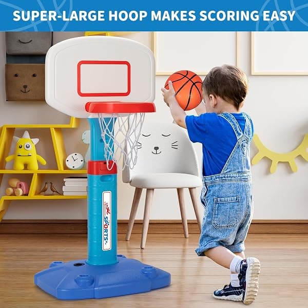 Gmaophy Toddler Basketball Hoop, Adjustable — view 4 of 4