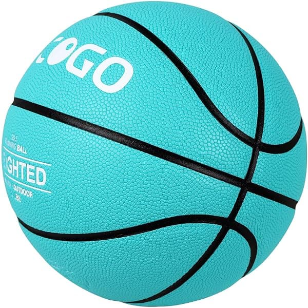 Pecogo Weighted Training Basketball, 3 lb, Blue — view 3 of 4