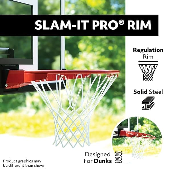 Lifetime 48 in. Polycarbonate Backboard and Rim Combo — view 2 of 4