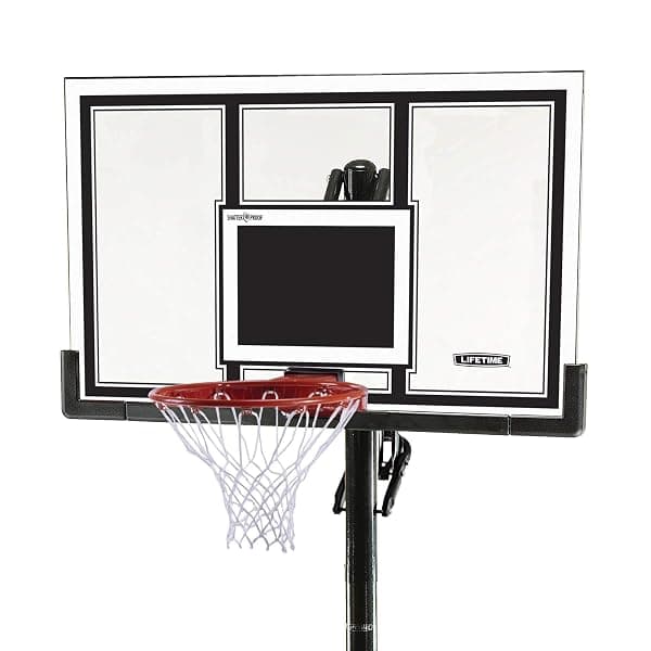 Lifetime 71525 In-Ground Hoop, 54 in. Backboard — view 2 of 4
