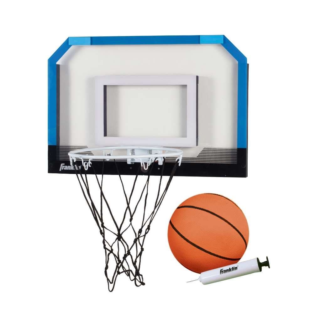 Franklin Sports LED Over-the-Door Mini Hoop, Blue