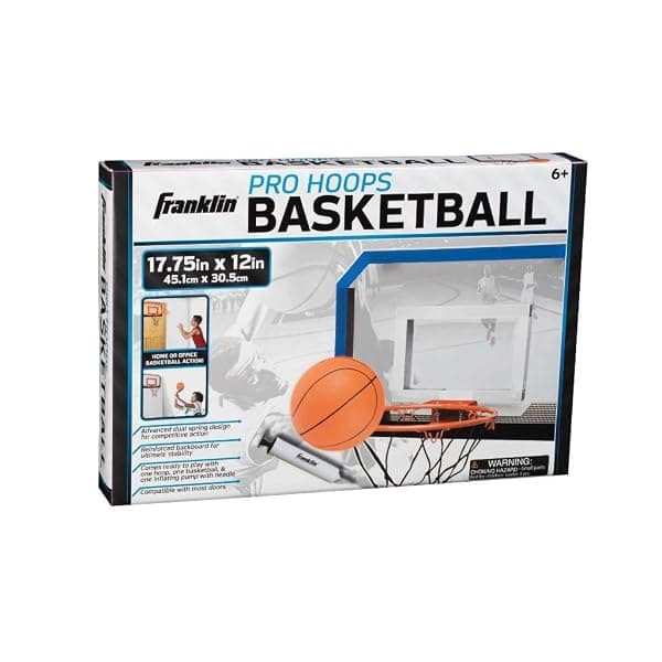 Franklin Sports LED Over-the-Door Mini Hoop, Blue — view 4 of 4