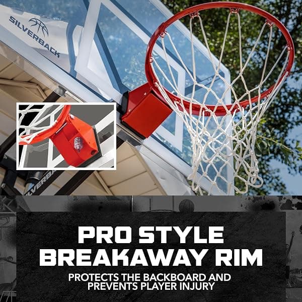 Silverback NXT 54 in. Wall-Mounted Basketball Hoop — view 4 of 4