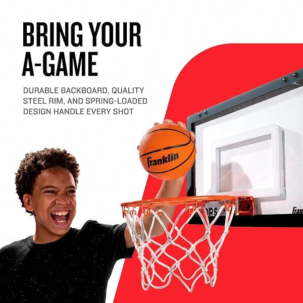 Franklin Sports Pro Hoops Door-Mount Mini Hoop — view 4 of 4
