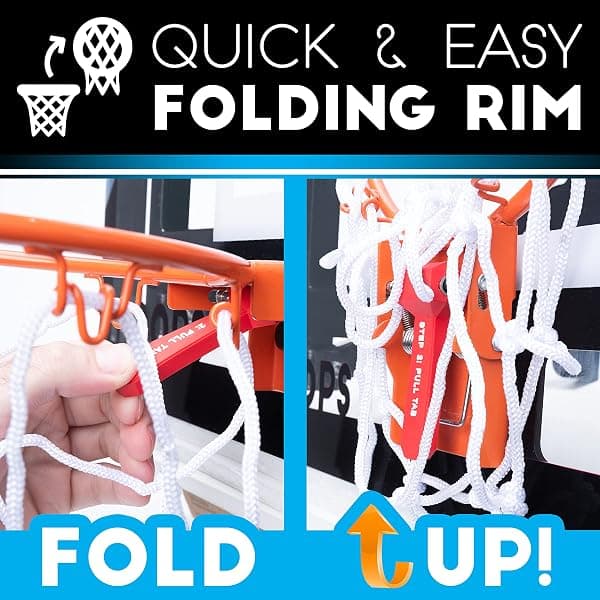 Franklin Sports Pro Hoops XL Wall-Mount Mini Hoop — view 4 of 4