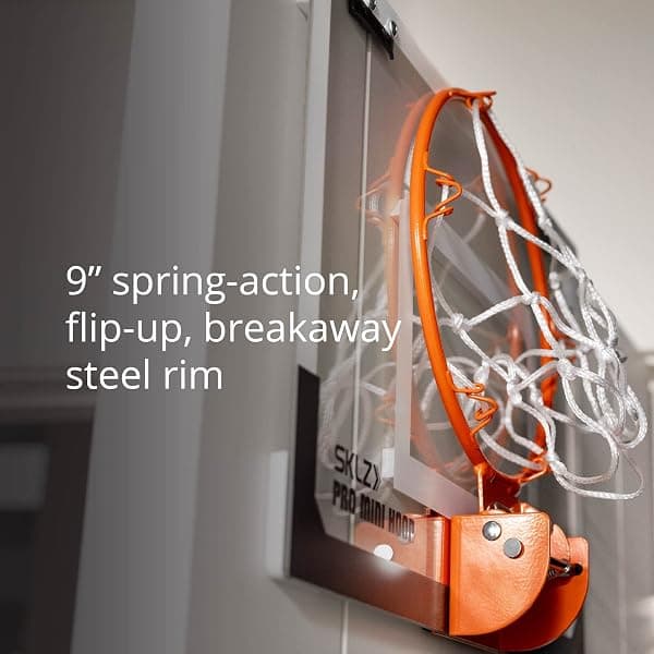 SKLZ Pro Mini Hoop Flip, 18 in. Door-Mount Hoop — view 4 of 4