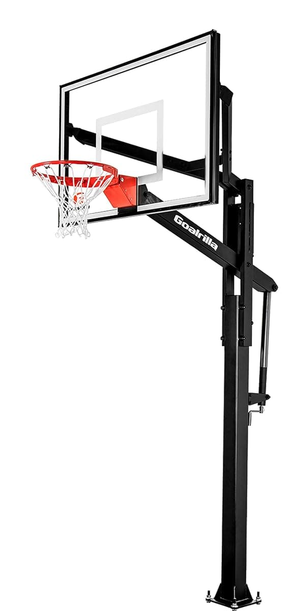 Goalrilla FT54 In-Ground Hoop, 54 in. Glass Board