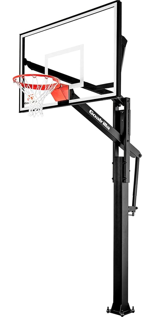Goalrilla FT60 In-Ground Hoop, 60 in. Glass Board