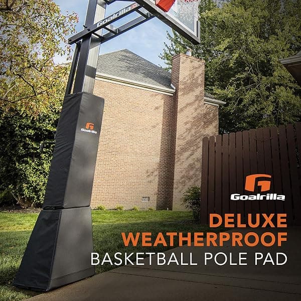 Goalrilla Deluxe Basketball Pole Pad, 68 in., Black — view 2 of 4