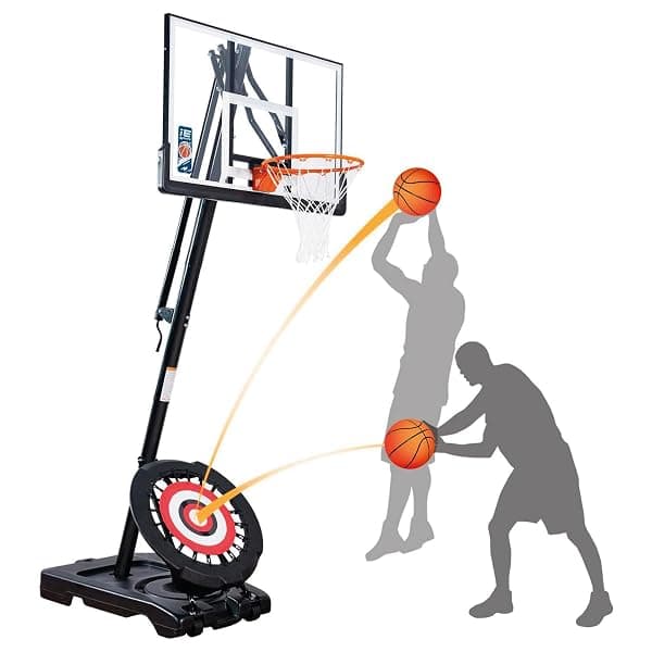 IE Sports Portable Hoop, 54 in. Polycarbonate Board — view 2 of 4
