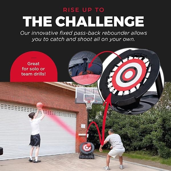 IE Sports Portable Hoop, 54 in. Polycarbonate Board — view 4 of 4