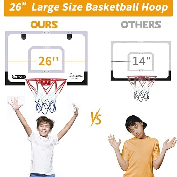 NZQXJXZ Mini Hoop, 26 x 17 in. Polycarbonate Board — view 3 of 4