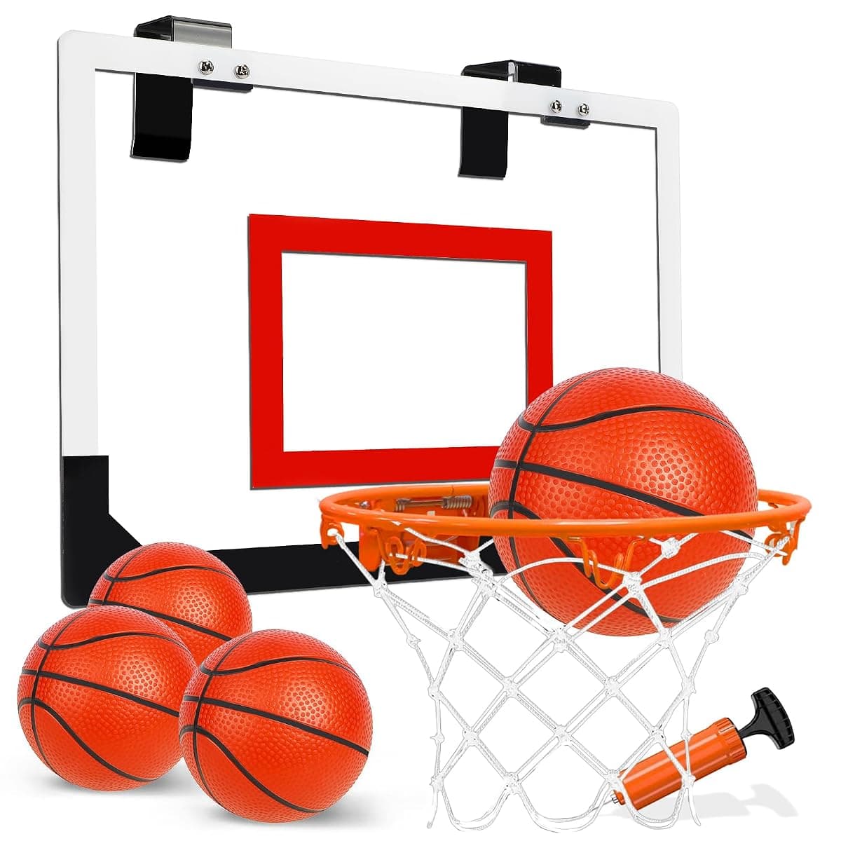 TOY Life Over-the-Door Mini Hoop with 4 Balls