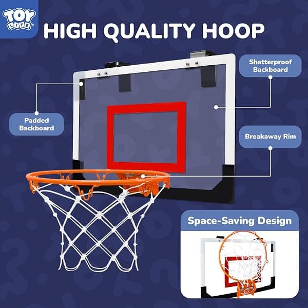 TOY Life Over-the-Door Mini Hoop with 4 Balls — view 3 of 4