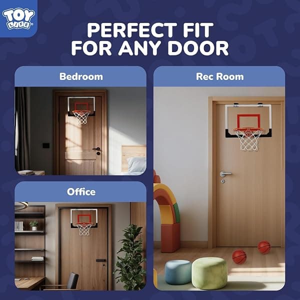 TOY Life Over-the-Door Mini Hoop with 4 Balls — view 4 of 4