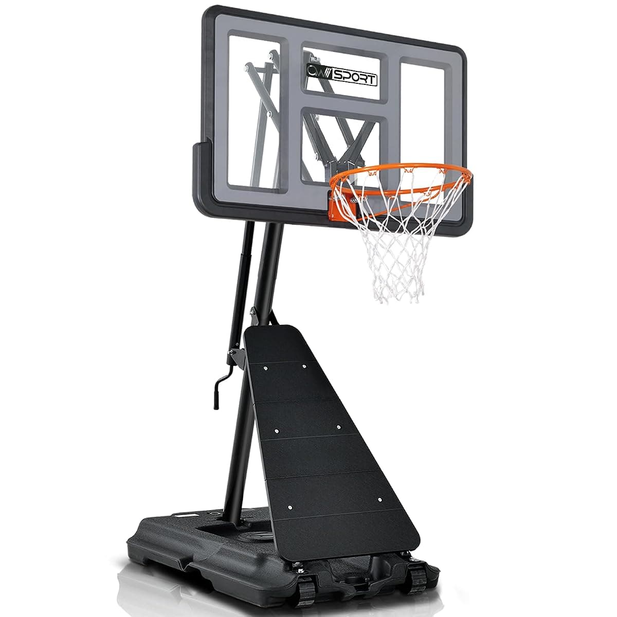 Awii Sport Portable Hoop, 44 in. Board, 5.3-10 ft.