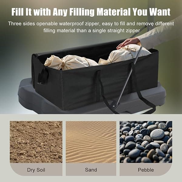 Hengme Weighted Base Anchor Bag for Portable Hoops — view 3 of 4