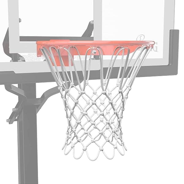 Spalding Heavy Duty Basketball Net, White — view 3 of 4