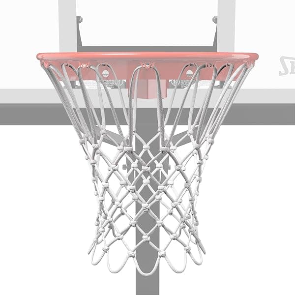 Spalding Heavy Duty Basketball Net, White — view 4 of 4