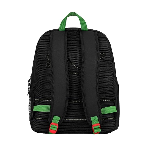 PUMA Pitch Ball Backpack, Black/Red/Green — view 3 of 4