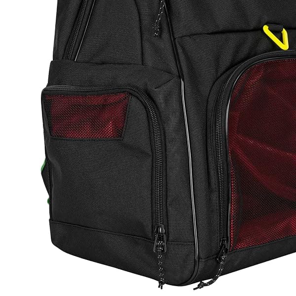PUMA Pitch Ball Backpack, Black/Red/Green — view 4 of 4
