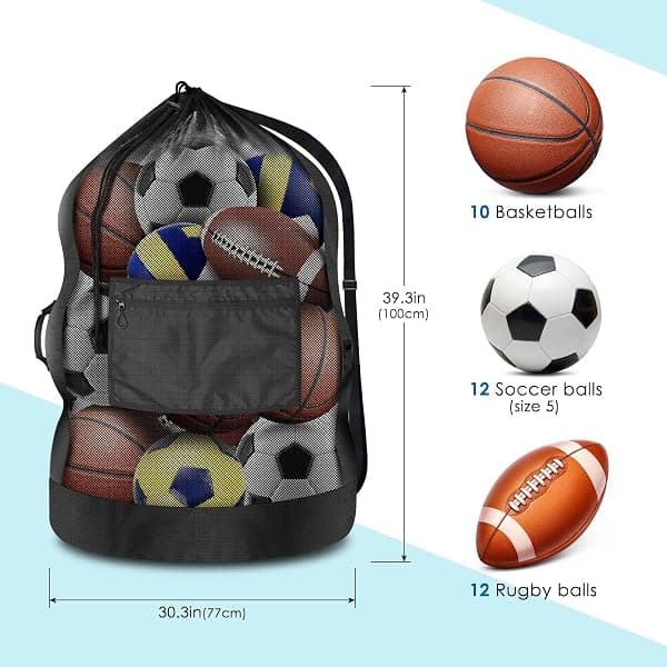 BROTOU Coach Ball Bag, 40 x 30 in Mesh — view 3 of 4
