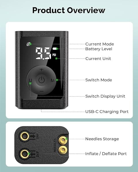 ETENWOLF Electric Ball Pump, 2600 mAh — view 2 of 4