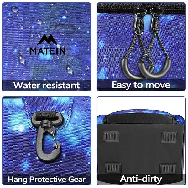 MATEIN Basketball Backpack, 35L Galaxy Blue — view 4 of 4