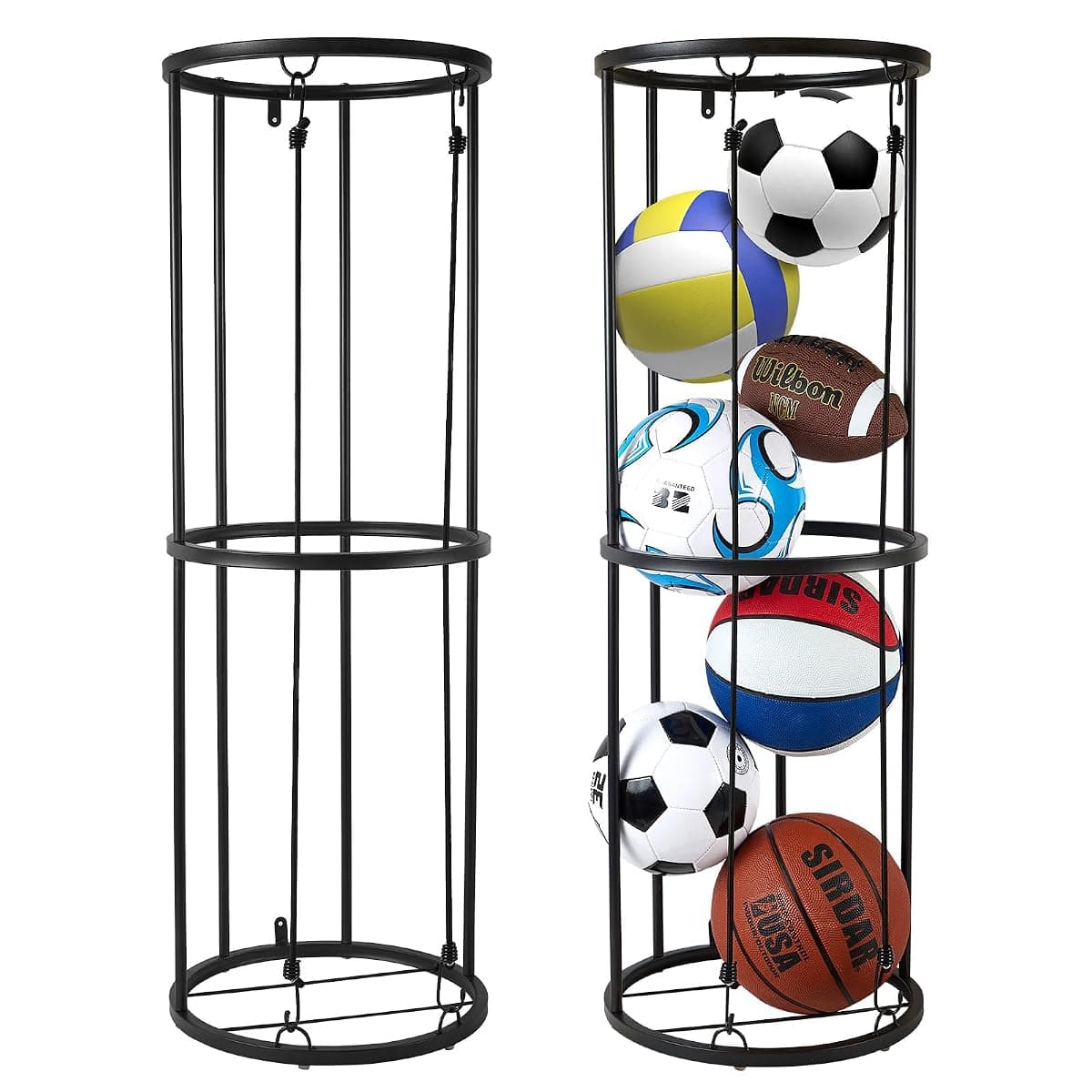 URMMIY Ball Storage Rack, Holds 4-5 Balls