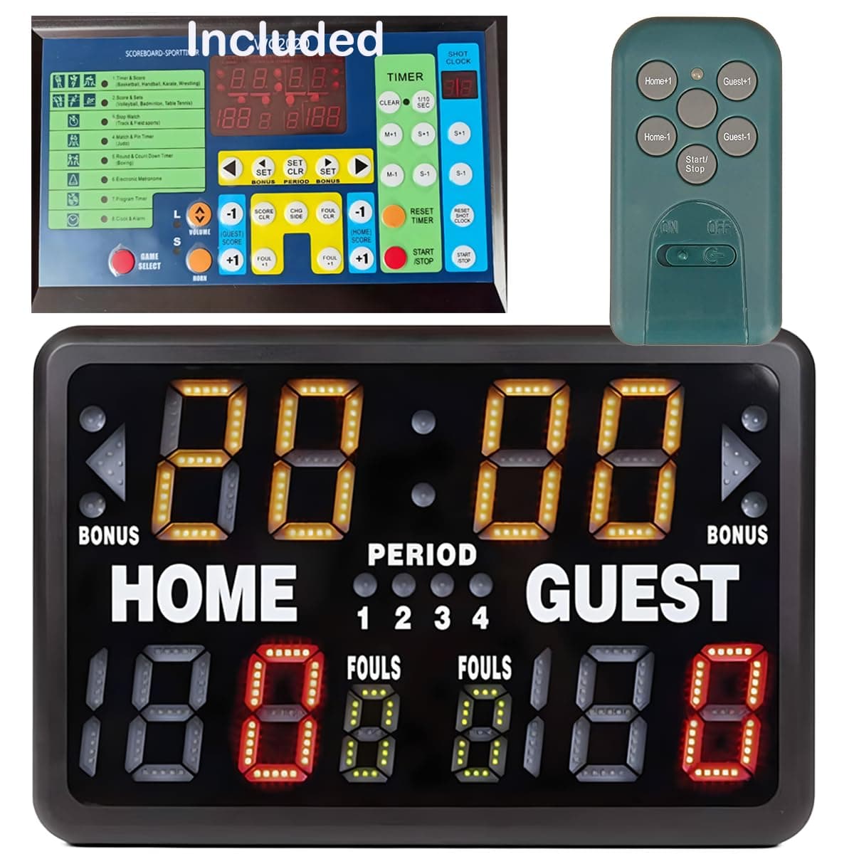 Audio Injector Tabletop Scoreboard, Remote
