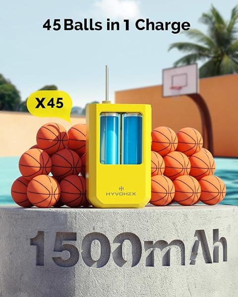 HYVOHEX P100 Electric Ball Pump, 1500 mAh — view 3 of 4