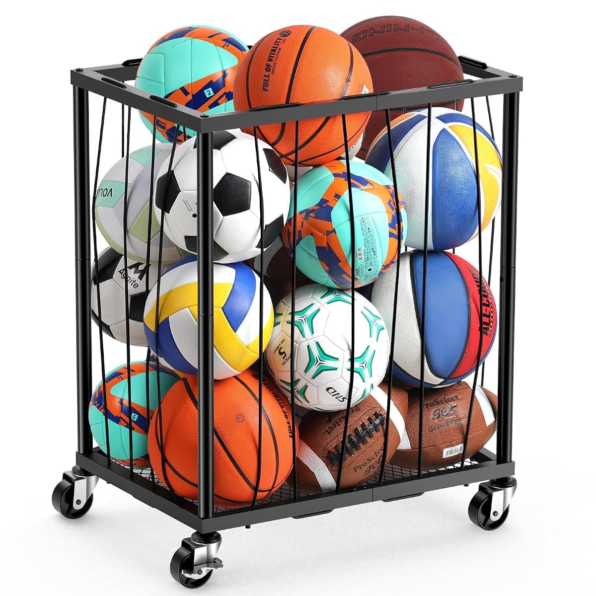 TomCare Rolling Ball Rack, 12-15 Balls