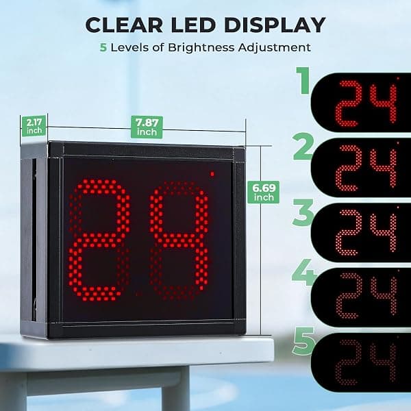 Flyrivergo Shot Clock, 14 to 60 Second — view 2 of 4