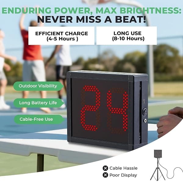 Flyrivergo Shot Clock, 14 to 60 Second — view 4 of 4