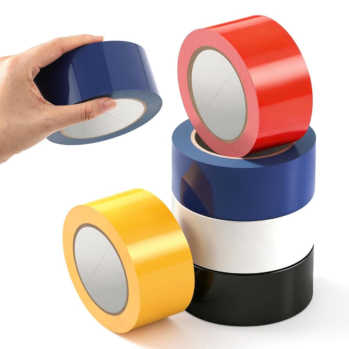 Frienda Colored Gym Floor Tape, 2 in x 60 yd