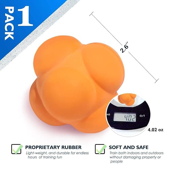 GSE Reaction Ball, 2.6 in, Six-Sided — view 2 of 4
