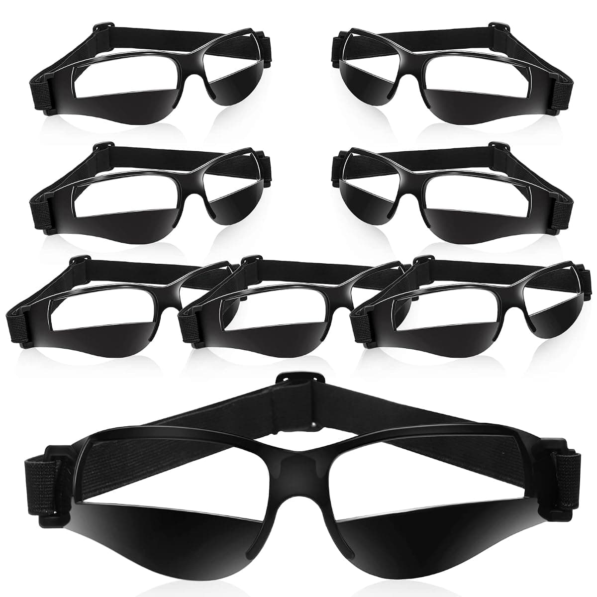 Weewooday Dribbling Goggles, 8-Pack