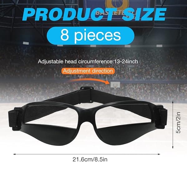 Weewooday Dribbling Goggles, 8-Pack — view 3 of 4