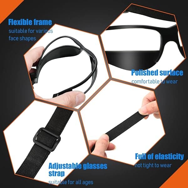 Fiada Dribbling Goggles, 3-Pack — view 4 of 4