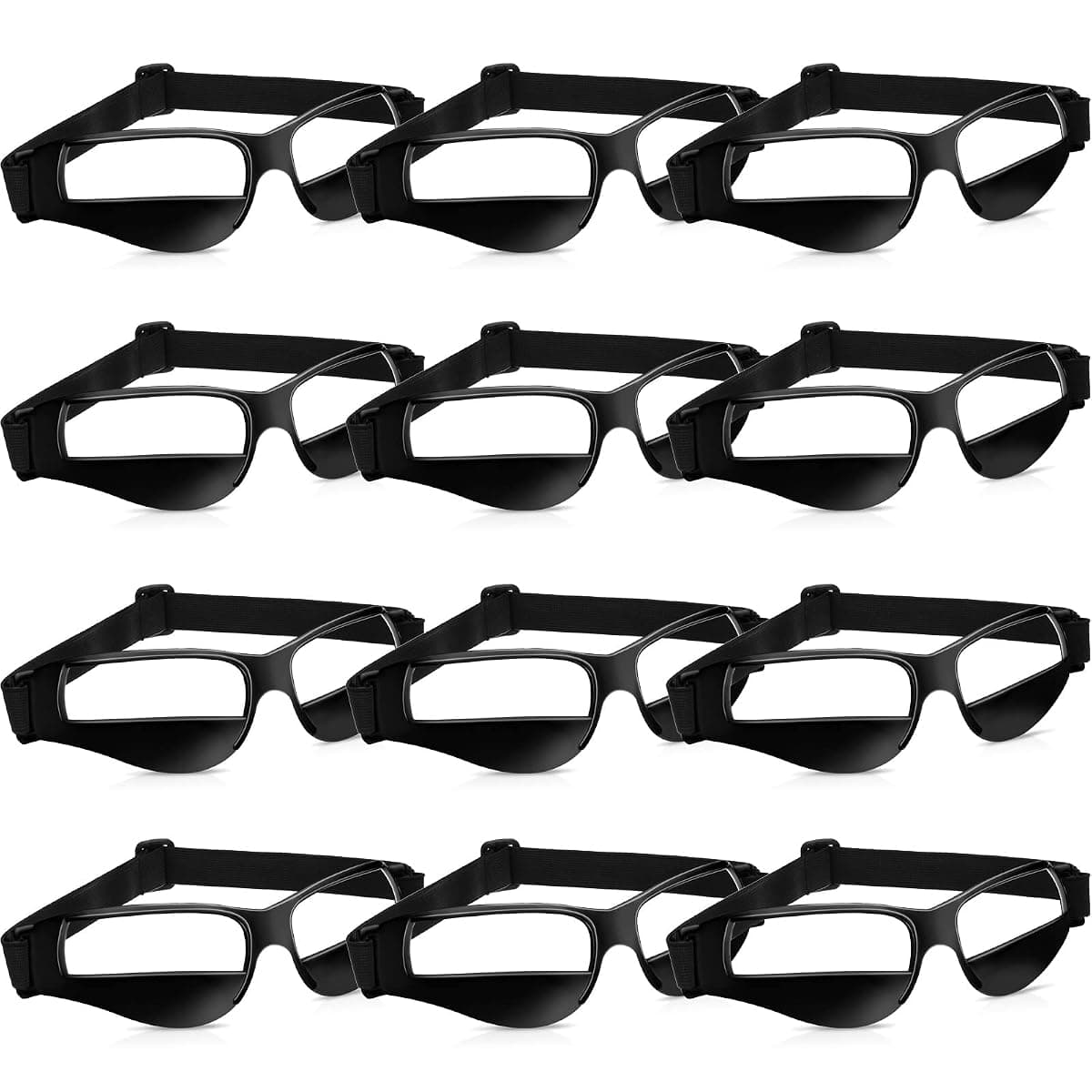 Weewooday Dribbling Goggles, 12-Pack